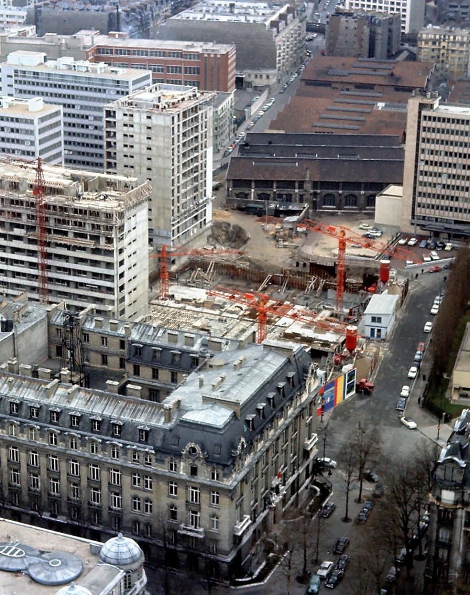 Vue sur un chantier de construction dans le 15e arrondissement © Mairie de Paris - DU - MCC