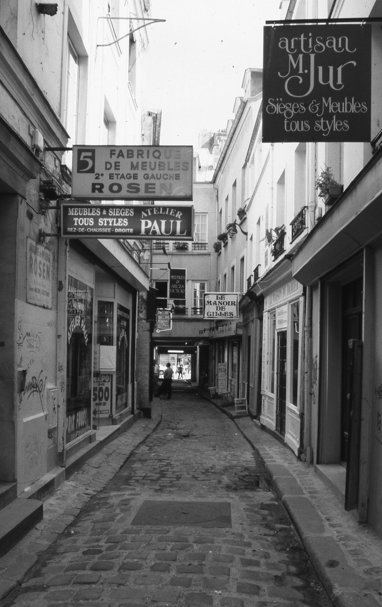 Passage du Chantier, faubourg Saint-Antoine - Paris 12e arr. © Apur