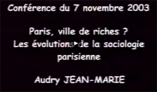 Les évolutions de la sociologie parisienne